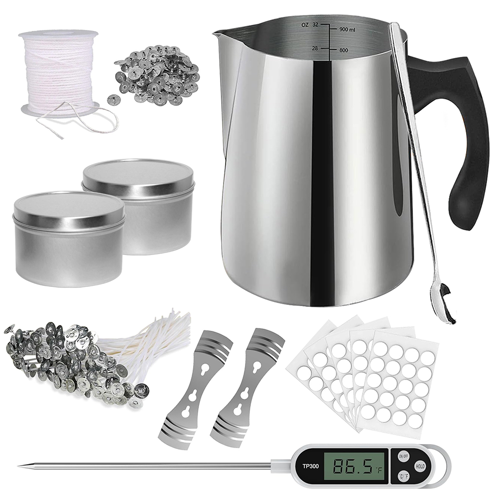 Candle Making Supplies Jars - Candle Making Starter Kit Supplies Including
