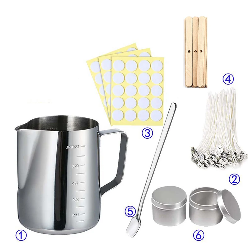 Candle Making Supplies Jars - Candle Making Supplies Kit DIY Candle