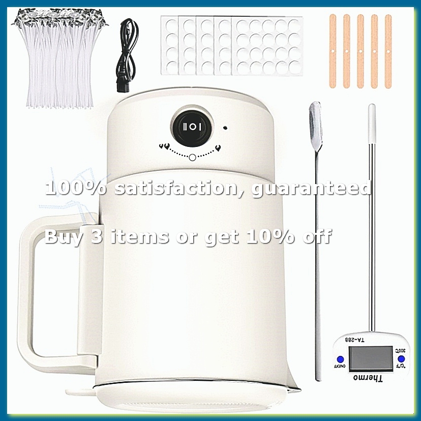 Candle Making Supplies Uk - A49I-Electric Wax Melting Pot Kit with