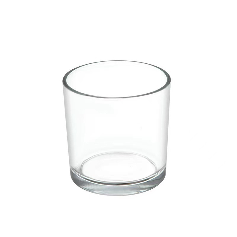 Candle Making Supplies Jars - Premium Transparent Glass Cup Candle Holder