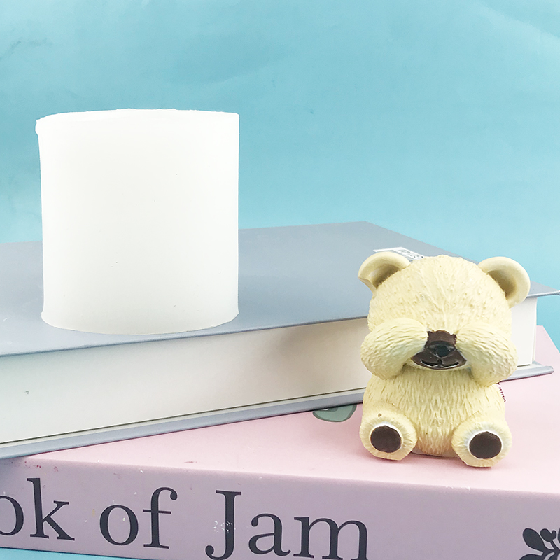 Blindfolded little bear Silico - Candle Supplies Eu ulasan dan harga