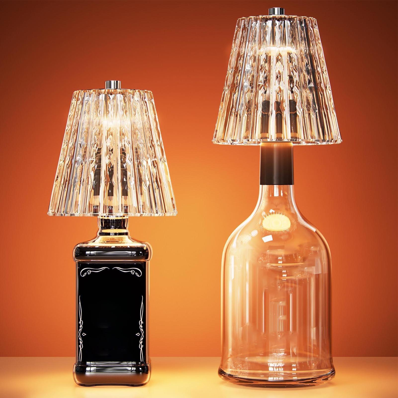 Wireless Bottle Lamp 3-Color T - Candle Making Supplies Uk ulasan dan harga
