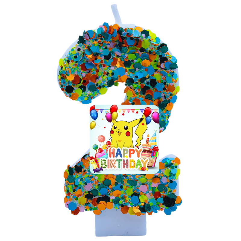 Pokemon Monster Pikachu Candle - Zebra Candle Supplies ulasan dan harga