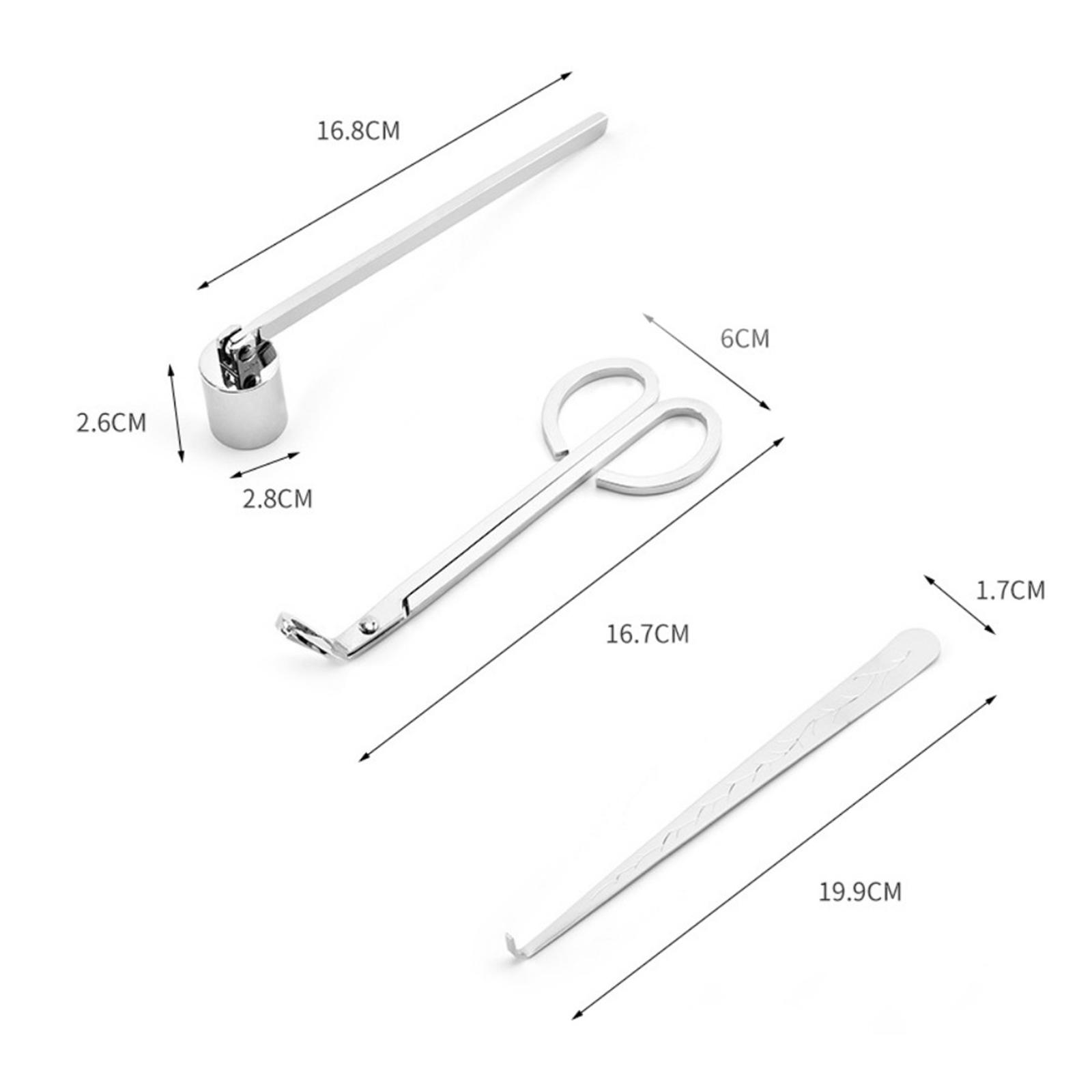 3 in 1 Candle Accessory Set Wi - Wick Dipper Tool ulasan dan harga