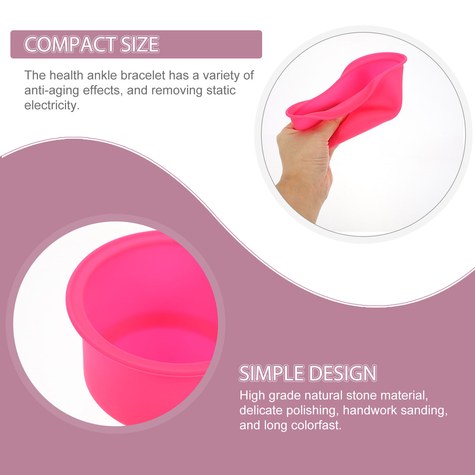 Pink Silicone Wax Melting Pot  - Wax Melting Pot ulasan dan harga