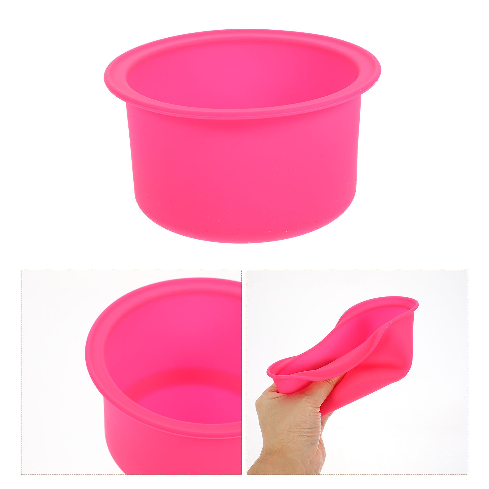 Pink Silicone Wax Melting Pot  - Wax Melting Pot ulasan dan harga