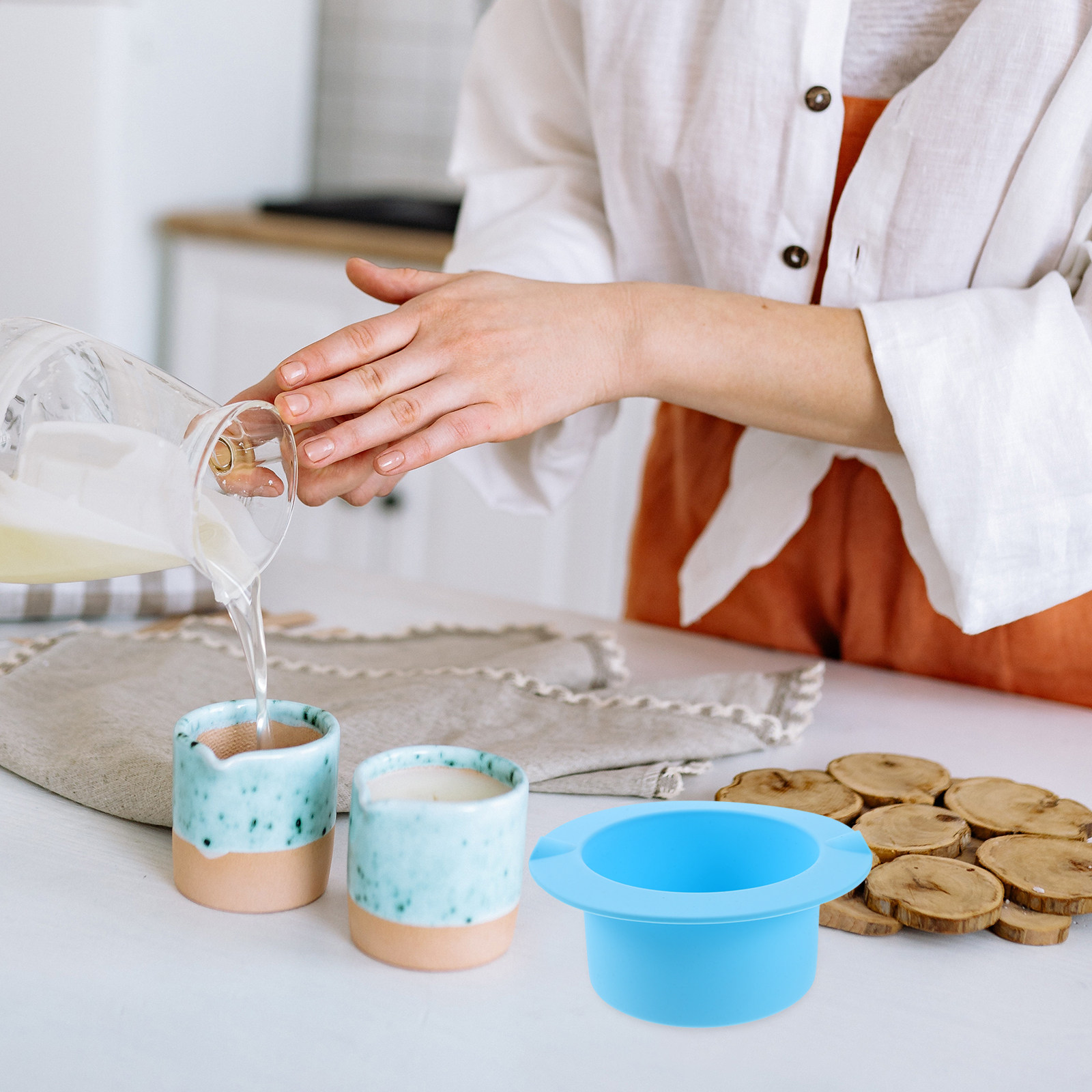 Silicone Wax Melting Bowl High - Wax Melting Pot ulasan dan harga