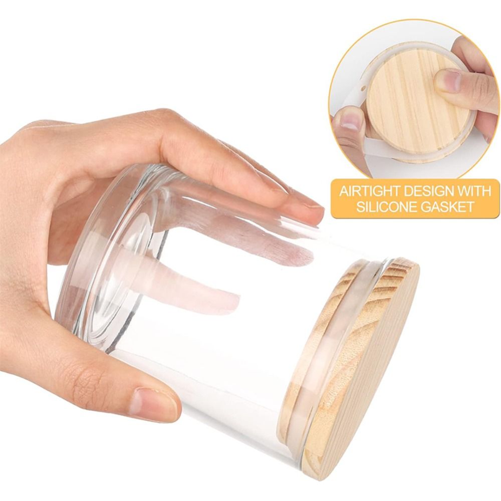 Clear Glass Candle Jars Transp - Candle Making Supplies Jars ulasan dan harga