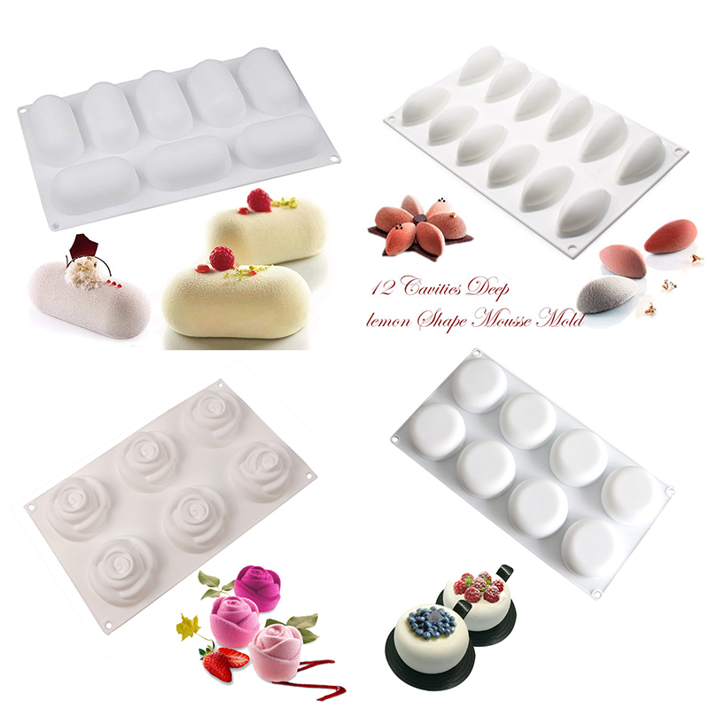 Mousse Cake Silicone Mold Onio - Candle Supplies Eu ulasan dan harga