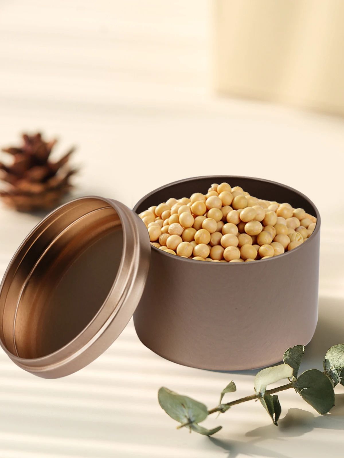 12pcs 4oz Metal Candle Tins wi - Candle Making Supplies Jars ulasan dan harga