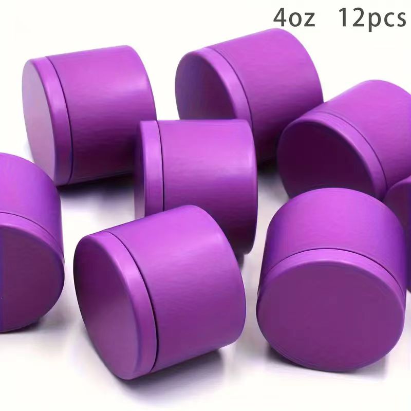 12pcs 4oz Metal Candle Tins wi - Candle Making Supplies Jars ulasan dan harga