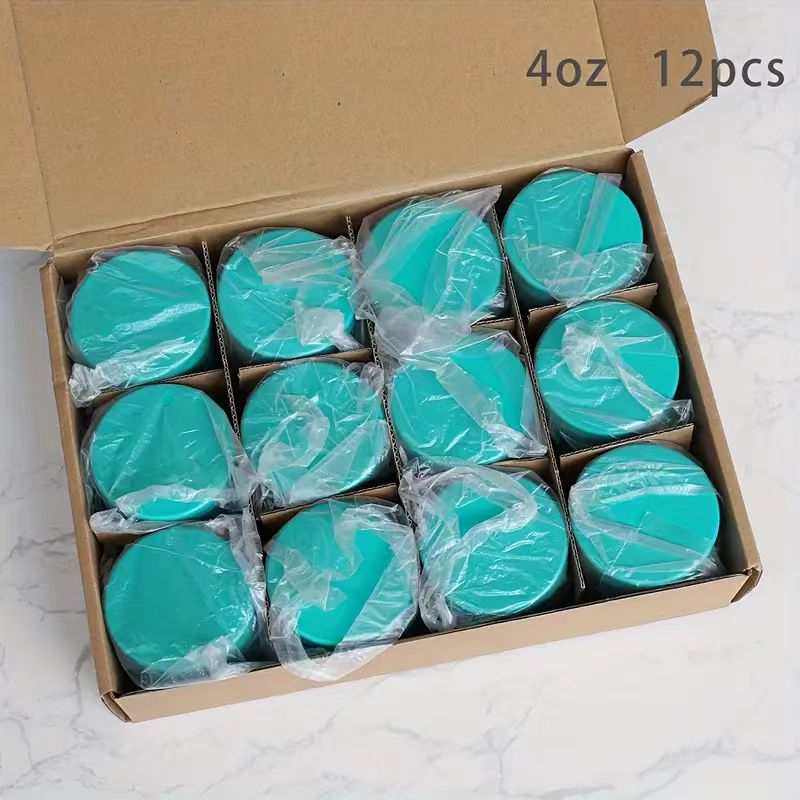 12pcs 4oz Metal Candle Tins wi - Candle Making Supplies Jars ulasan dan harga