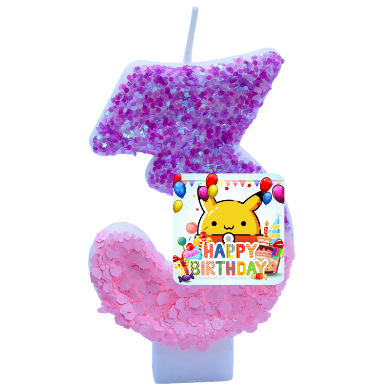 Pokemon Monster Pikachu Candle - Zebra Candle Supplies ulasan dan harga