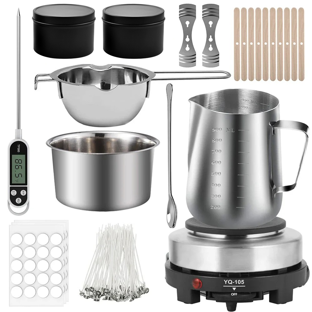 Glintmos DIY Candle Making Kit - Wax Melting Pot ulasan dan harga
