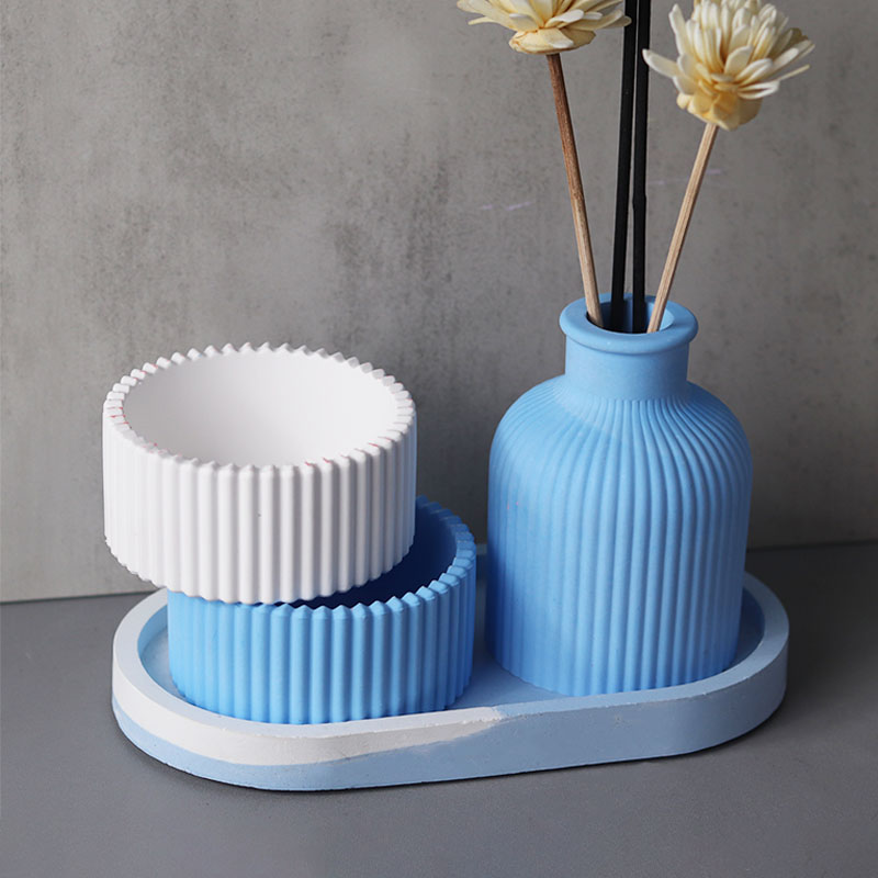 Concrete Candle Jar Silicone M - Candle Making Supplies Jars ulasan dan harga