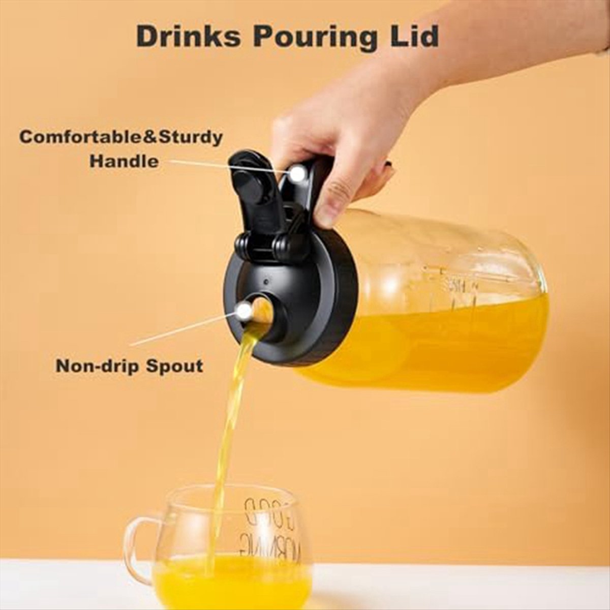 A56K Wide Mouth Jars Pour Spou - Pour Spout Pitcher ulasan dan harga