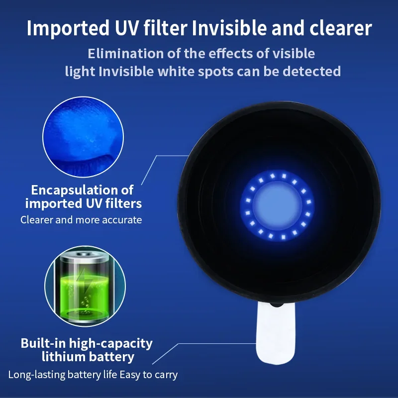 Woods Lamp Skin Analyzer UV Ma - Candle Making Supplies Uk ulasan dan harga