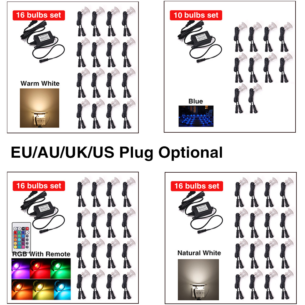 DC12V RGB LED Deck Light IP67  - Candle Making Supplies Uk ulasan dan harga