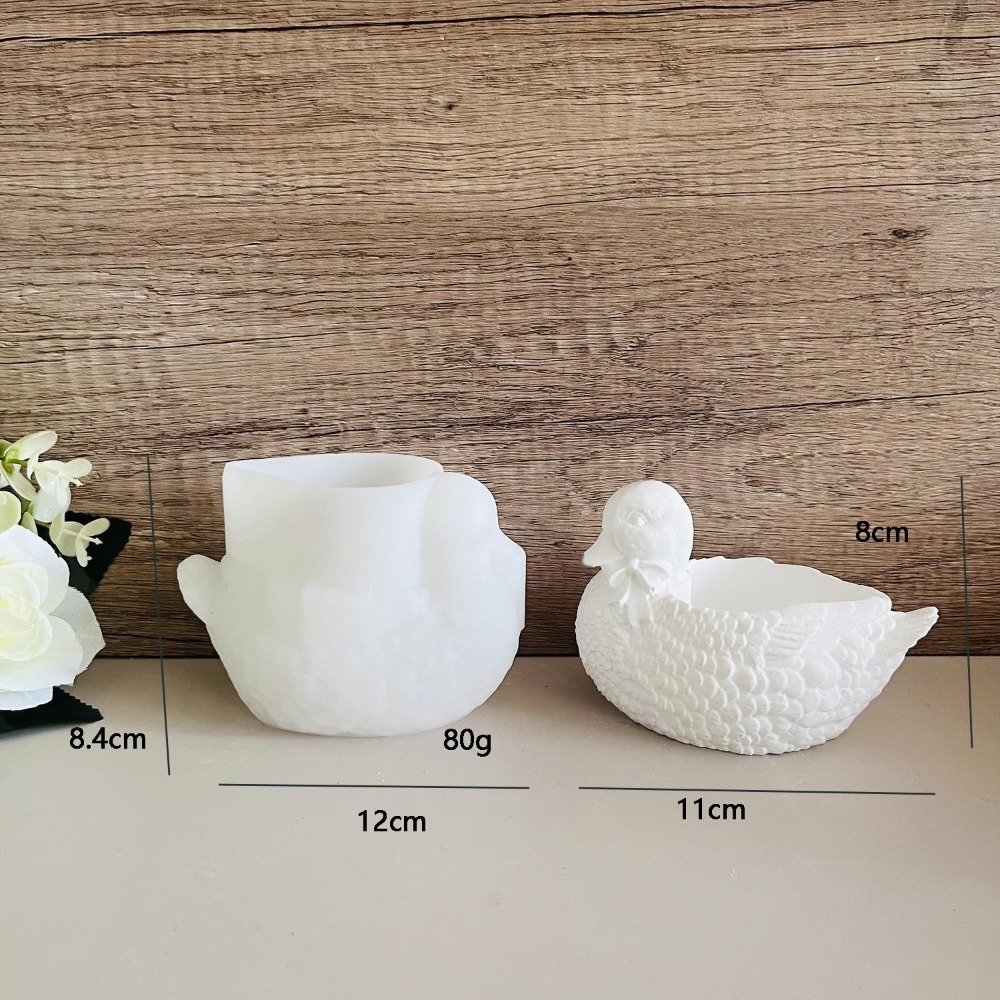 Beautiful Plaster Duck Storage - Candle Making Supplies Jars ulasan dan harga