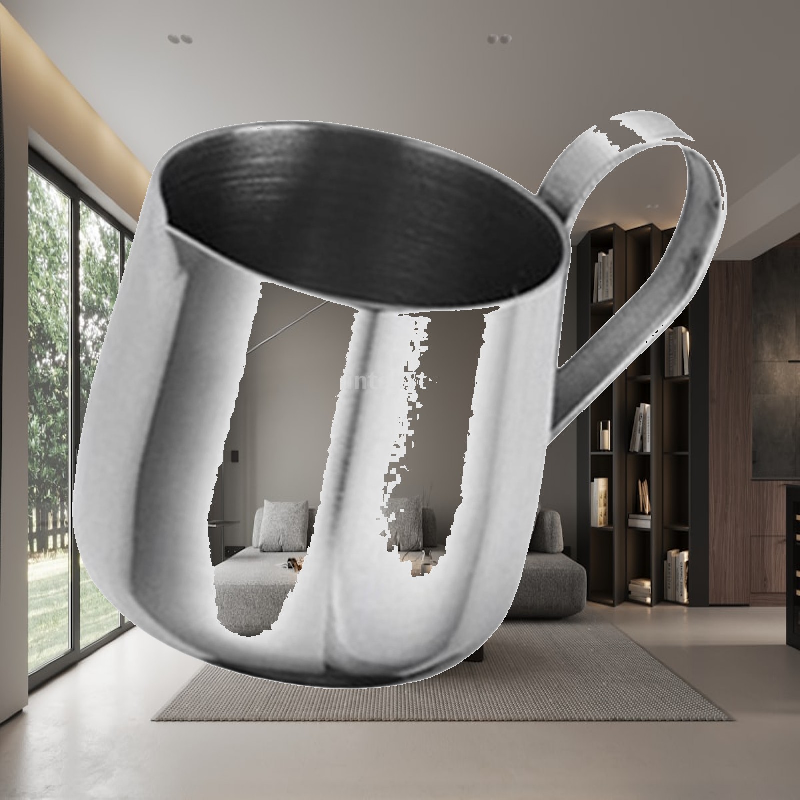 Espresso Steaming Pitcher Stai - Pour Spout Pitcher ulasan dan harga