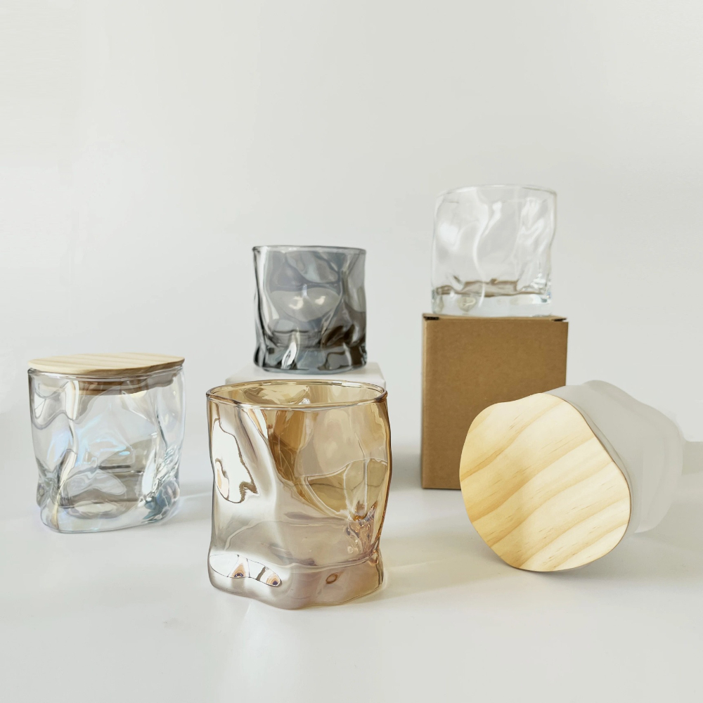Twist Tea Cup Candle Jar Glass - Candle Making Supplies Jars ulasan dan harga