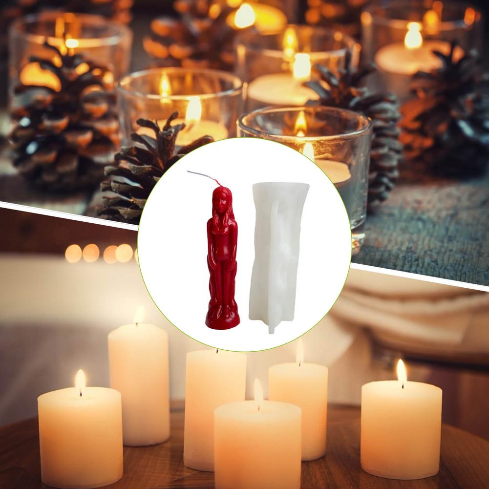 DIY Candle Mold Humanoid Candl - Candle Making Supplies For Beginners ulasan dan harga