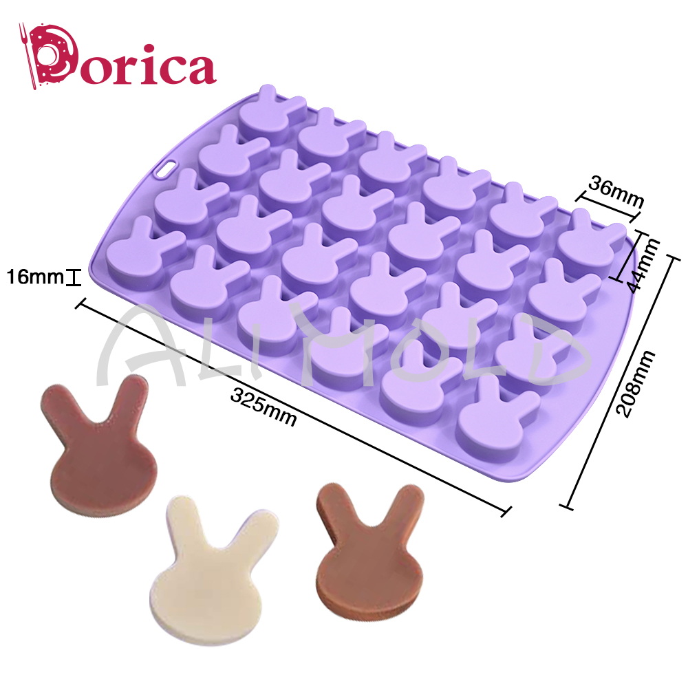 3D Easter Bunny Silicone Mold  - Candle Supplies Eu ulasan dan harga