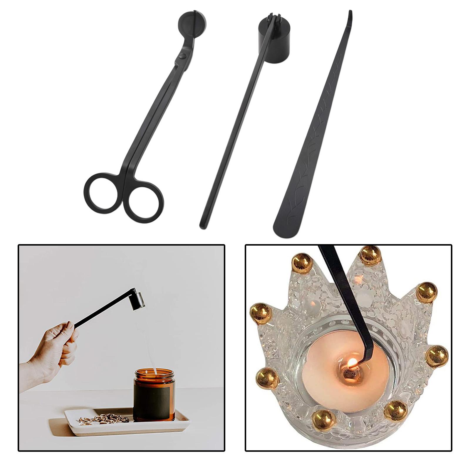 3Pcs/Set Black Candle Wick Snu - Wick Dipper Tool ulasan dan harga
