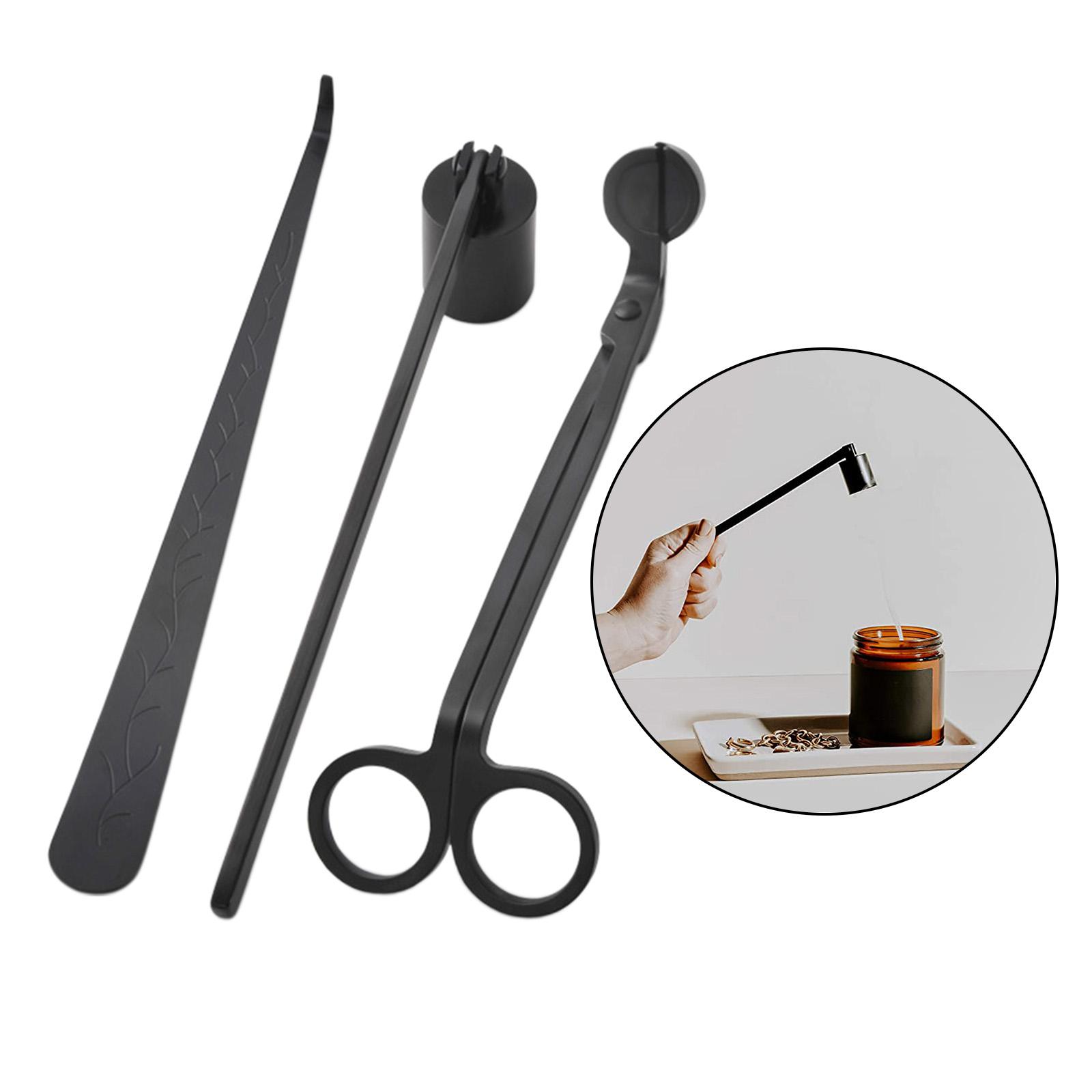 3Pcs/Set Black Candle Wick Snu - Wick Dipper Tool ulasan dan harga