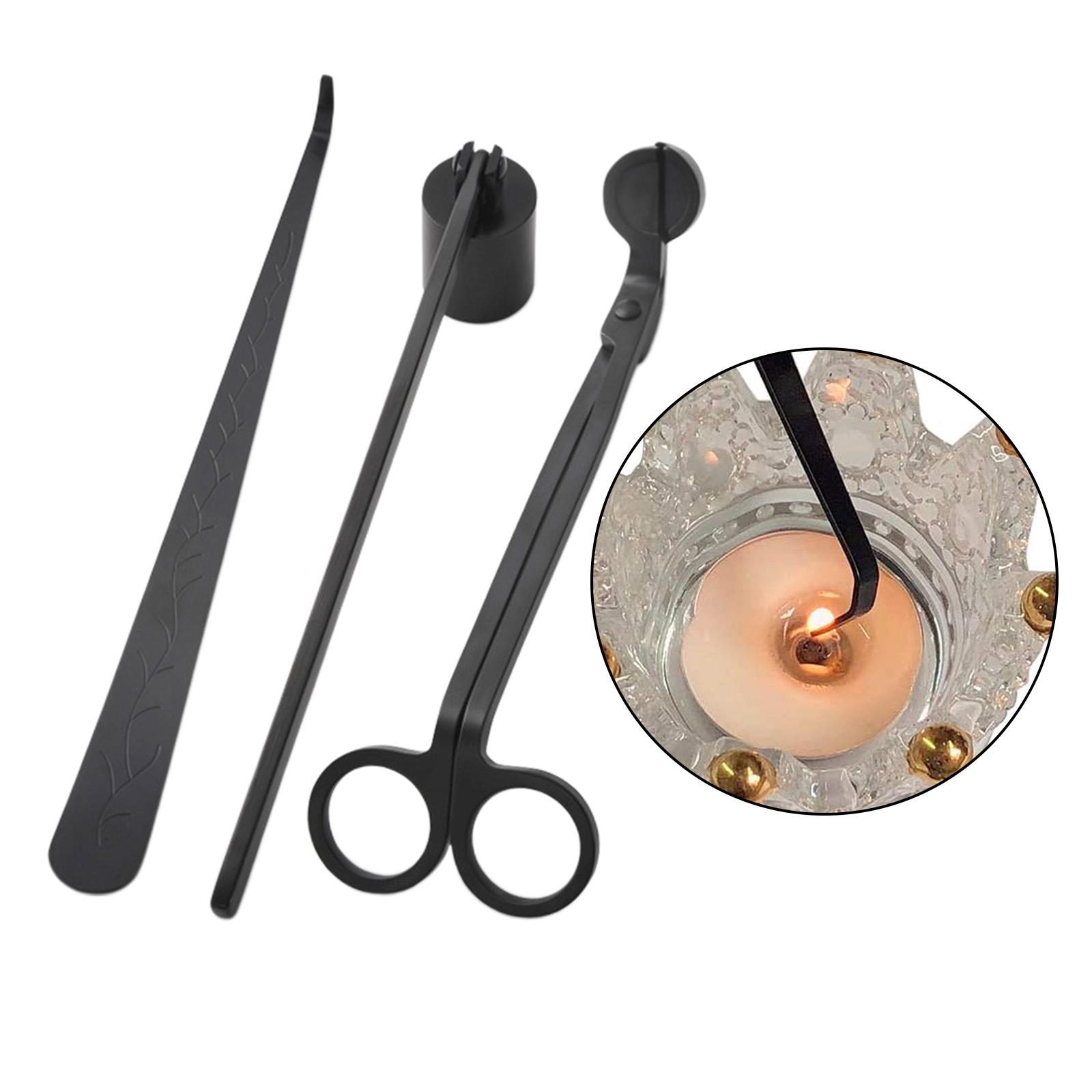 3Pcs/Set Black Candle Wick Snu - Wick Dipper Tool ulasan dan harga