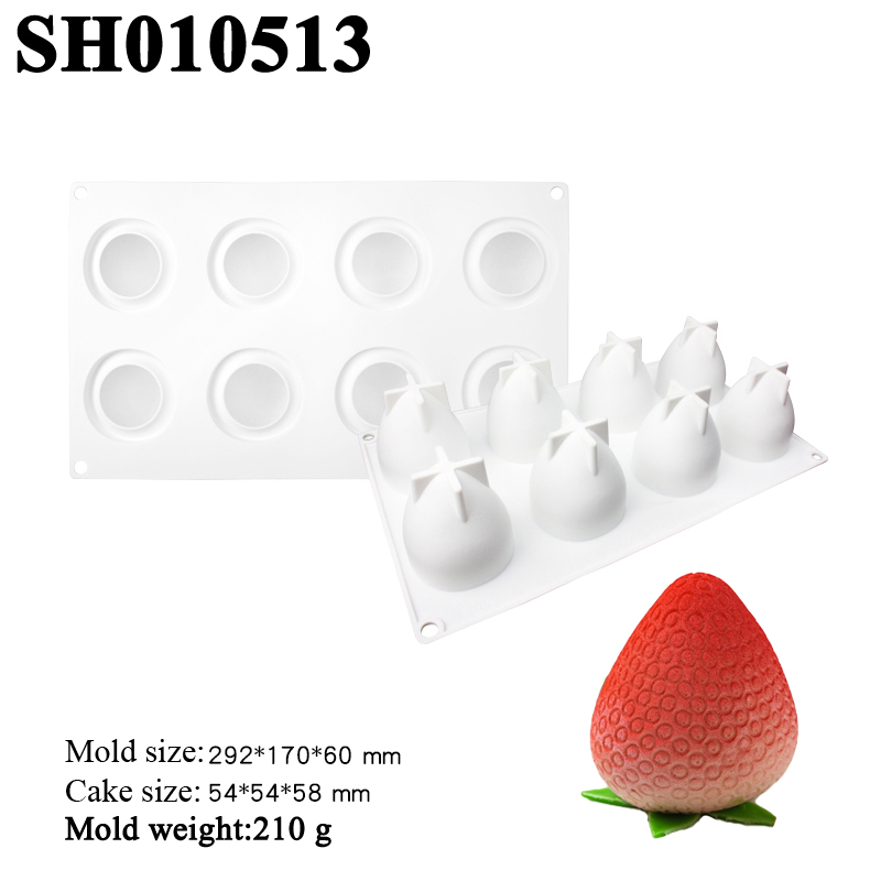 Meibum Strawberry Design Silic - Candle Supplies Eu ulasan dan harga