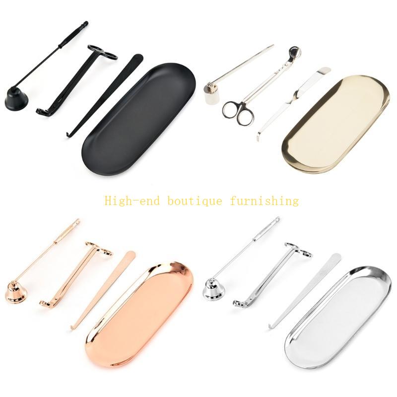 L9NB 4 Pcs Accessory Set Snuff - Wick Dipper Tool ulasan dan harga
