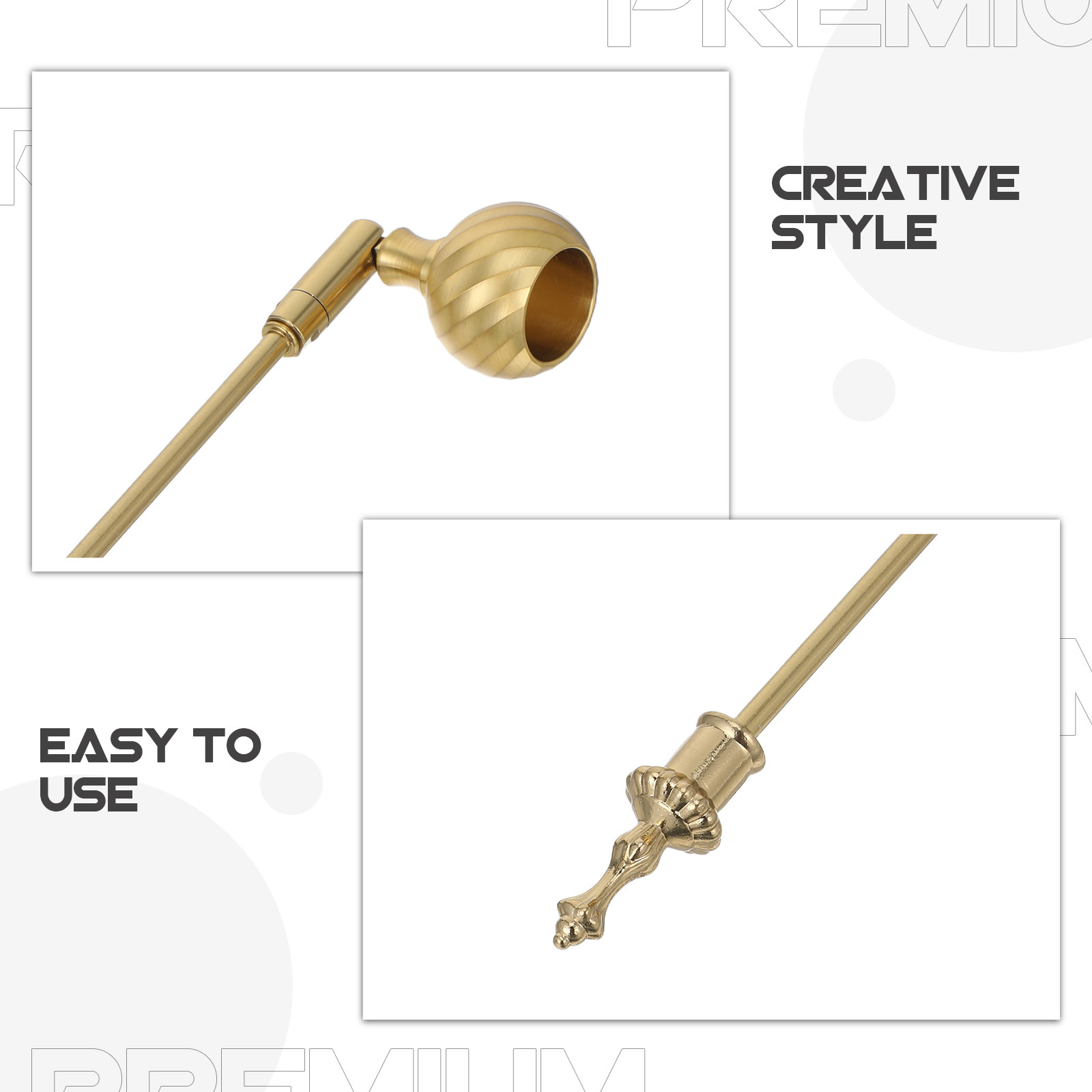 Metal Snuffer Extinguisher Pum - Wick Dipper Tool ulasan dan harga