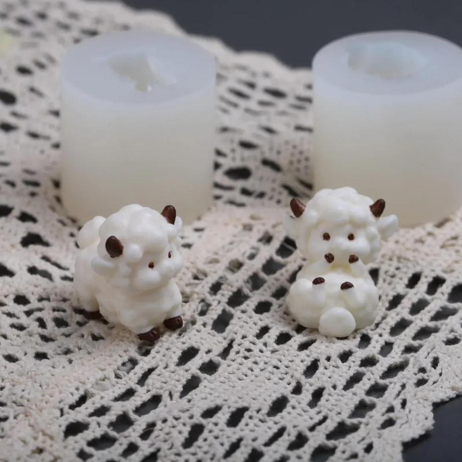 Creative Cartoon Sheep Silicon - Candle Supplies Eu ulasan dan harga