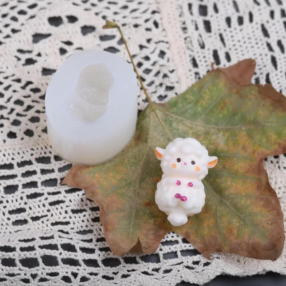 Creative Cartoon Sheep Silicon - Candle Supplies Eu ulasan dan harga