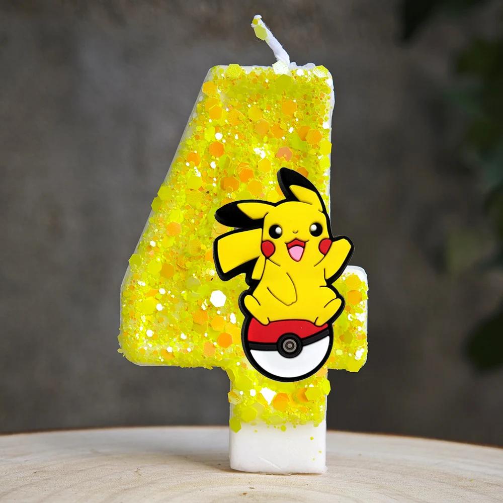 Pokemon Pikachu Candle Cartoon - Zebra Candle Supplies ulasan dan harga