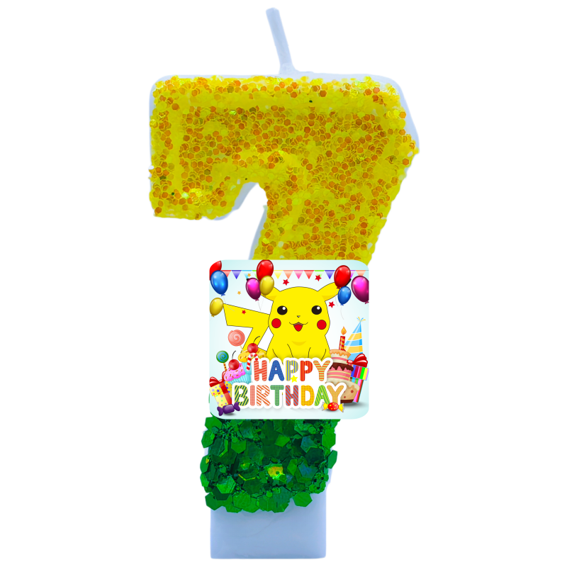 Pokemon Monster Pikachu Candle - Zebra Candle Supplies ulasan dan harga