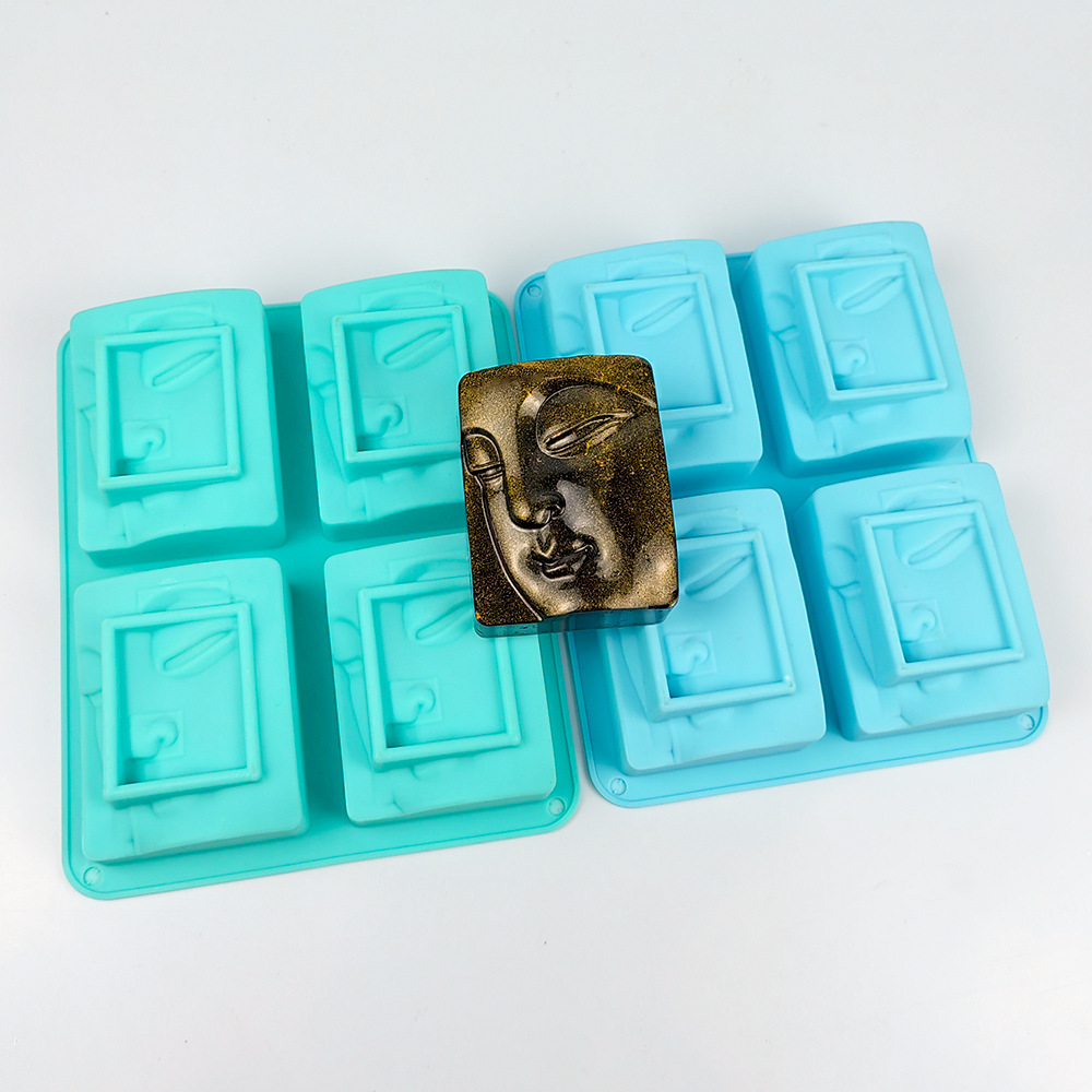 4 Holes Buddha Portrait Soap M - Candle Making Supplies For Beginners ulasan dan harga